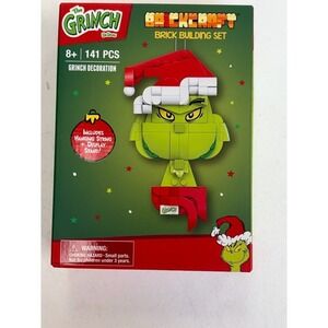 The Grinch Brickcraft Brick Building Set 141 PCS Christmas Decoration NEW